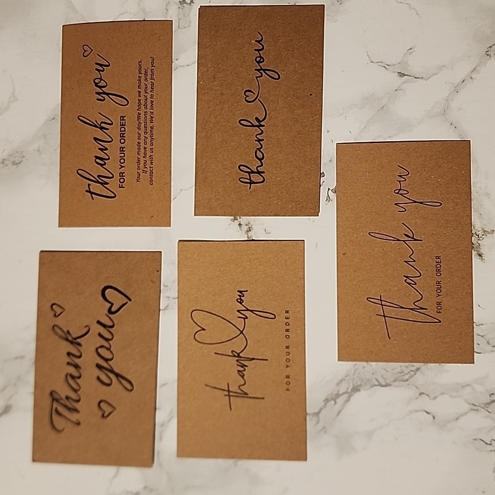 50 Assorted Thank You Cards